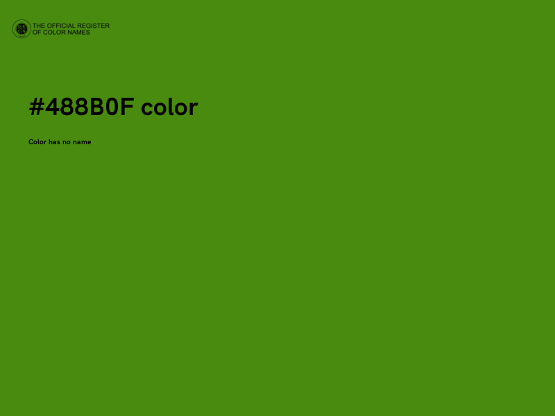 #488B0F color image