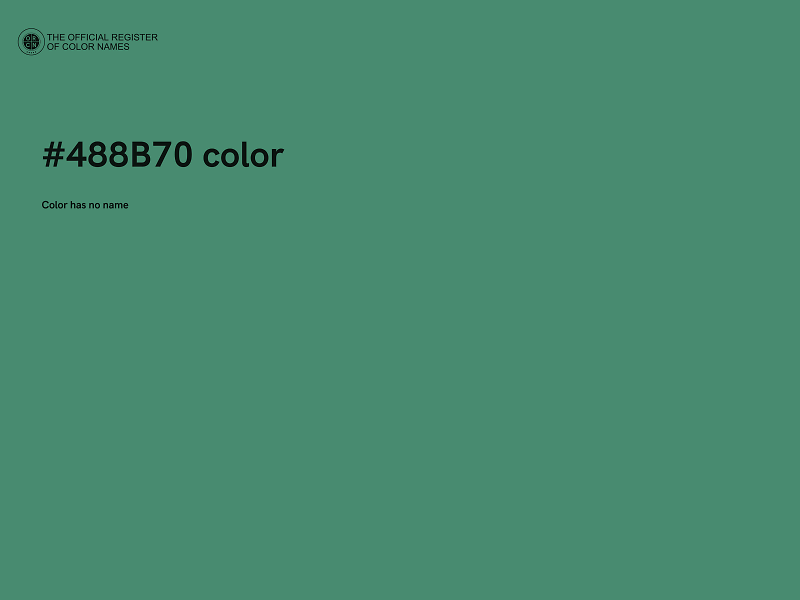 #488B70 color image