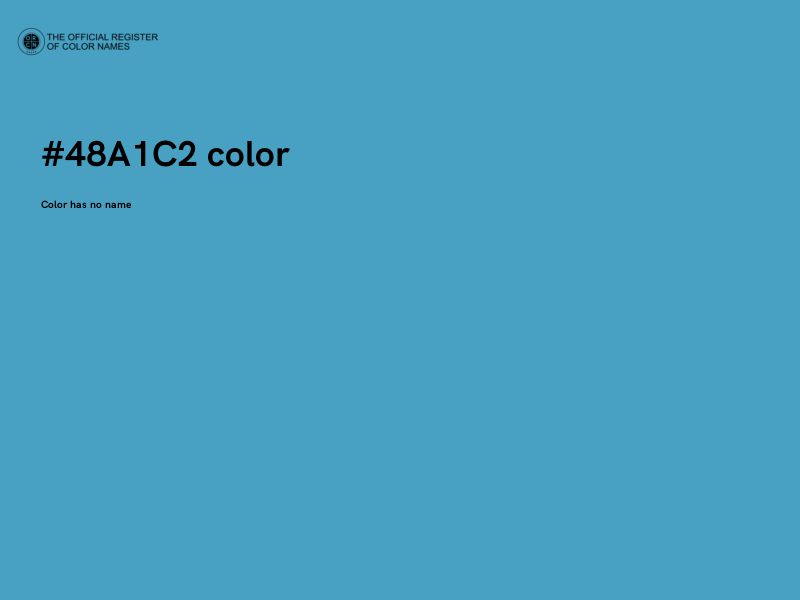 #48A1C2 color image