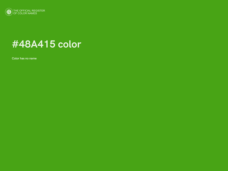 #48A415 color image