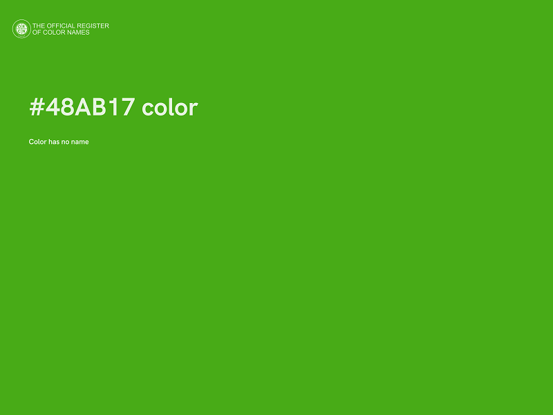 #48AB17 color image