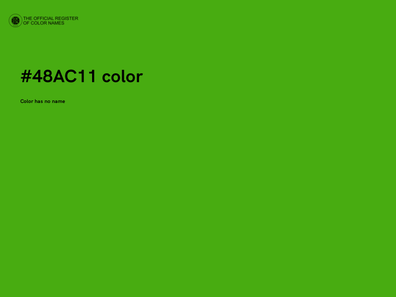 #48AC11 color image
