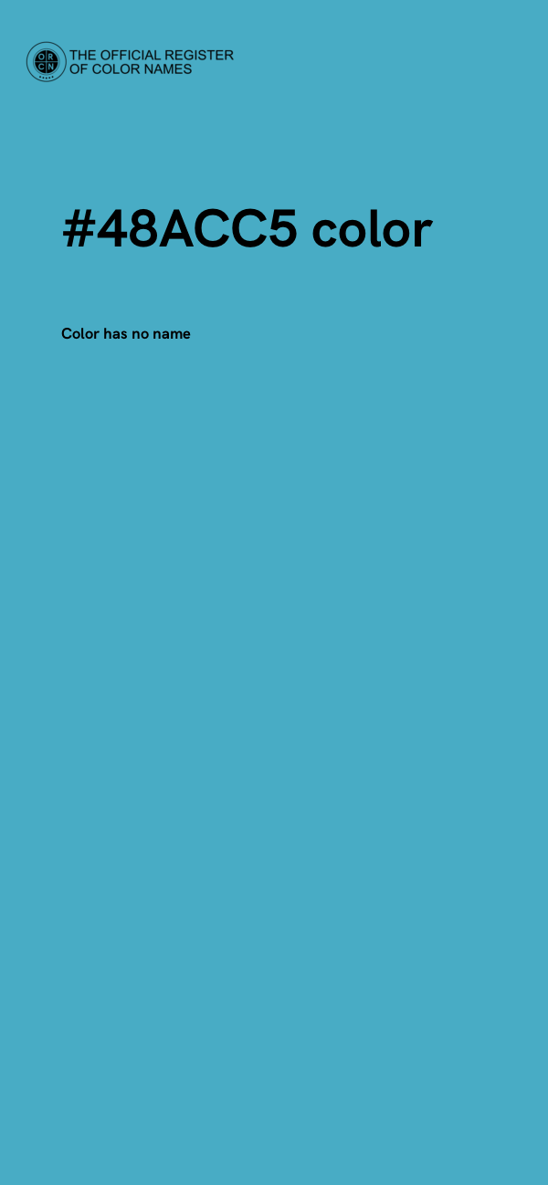 #48ACC5 color image