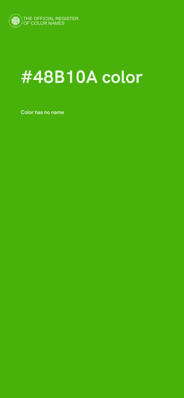 #48B10A color image