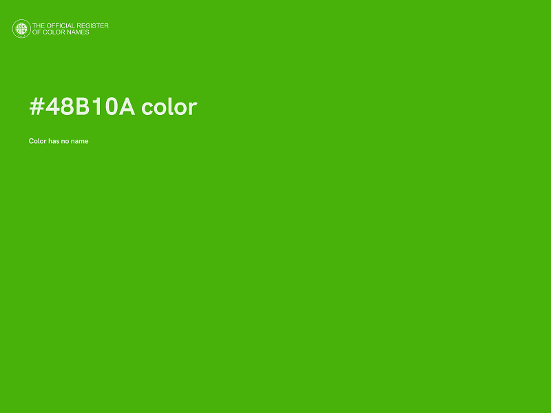 #48B10A color image