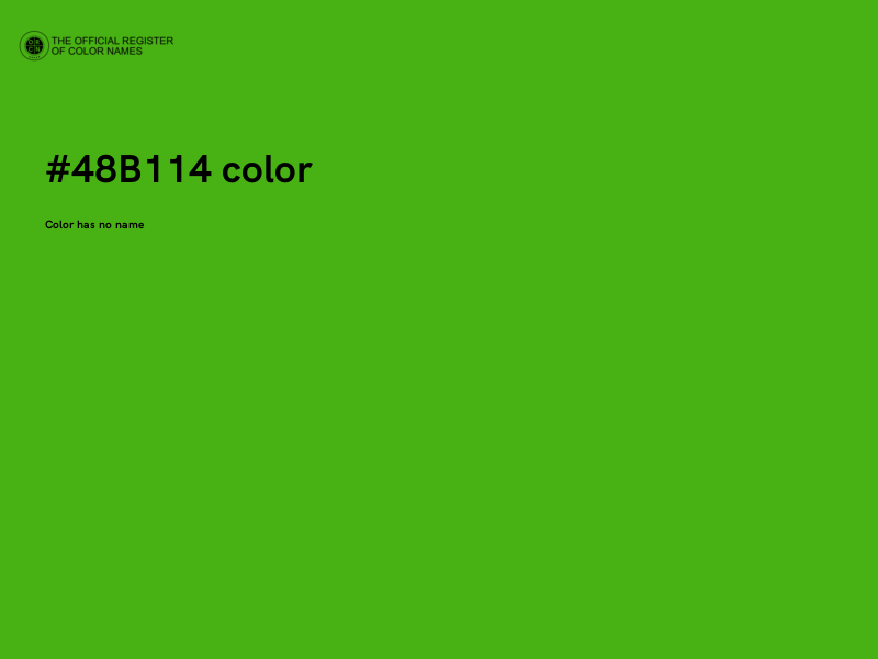 #48B114 color image