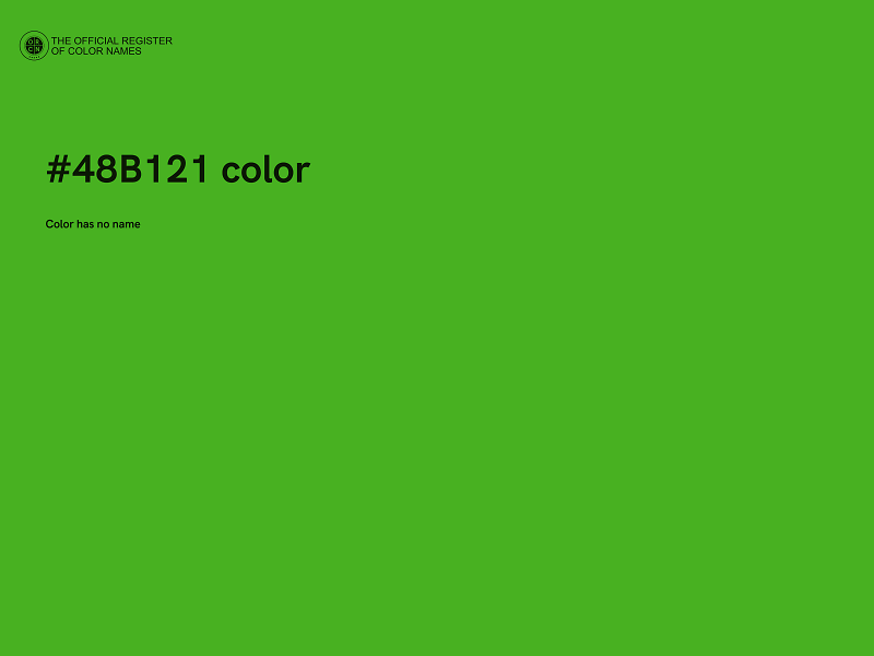 #48B121 color image