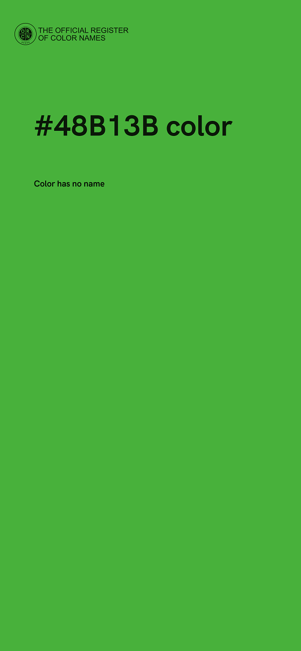#48B13B color image