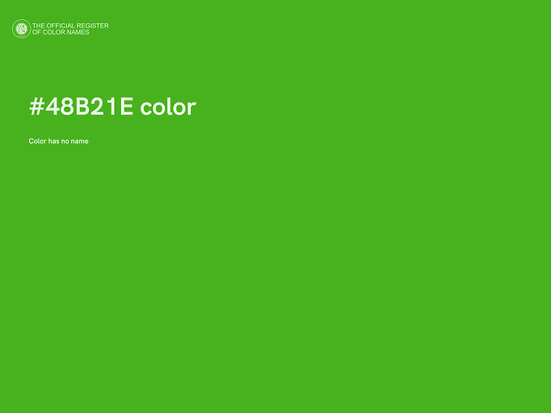 #48B21E color image