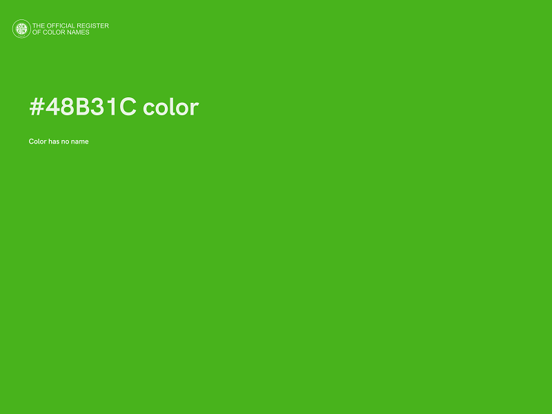 #48B31C color image