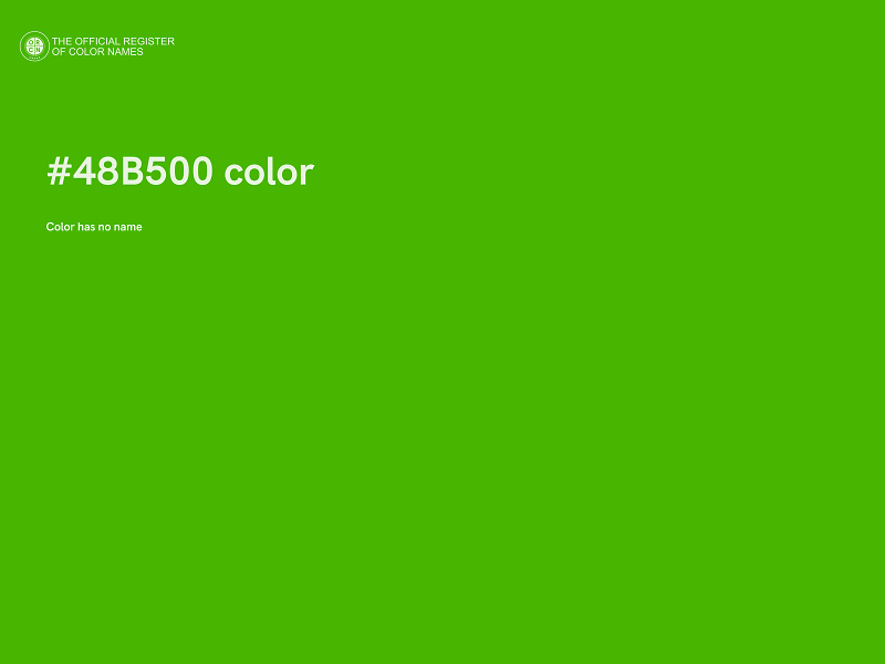 #48B500 color image