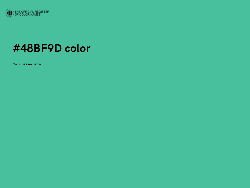 #48BF9D color image