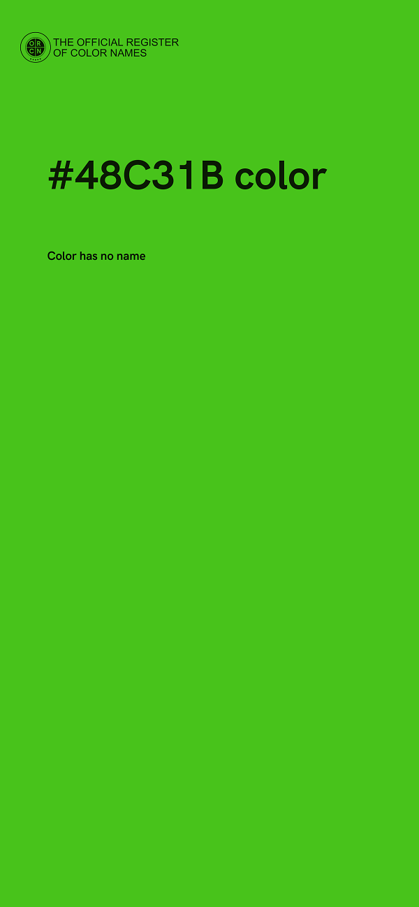#48C31B color image