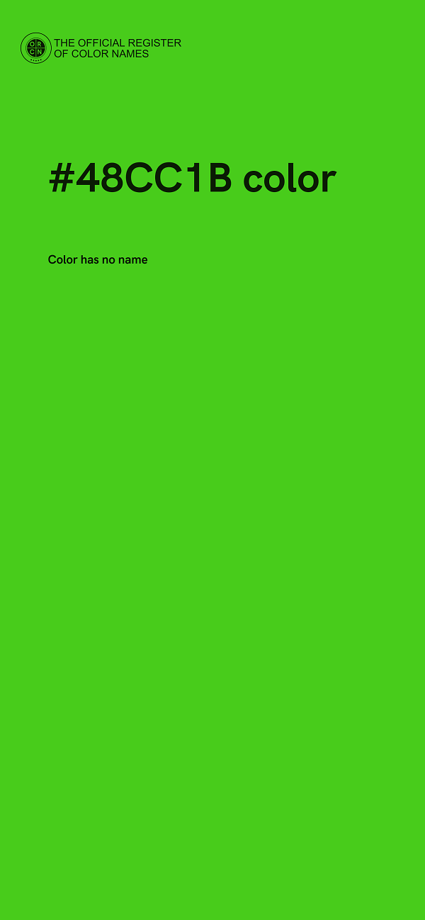 #48CC1B color image
