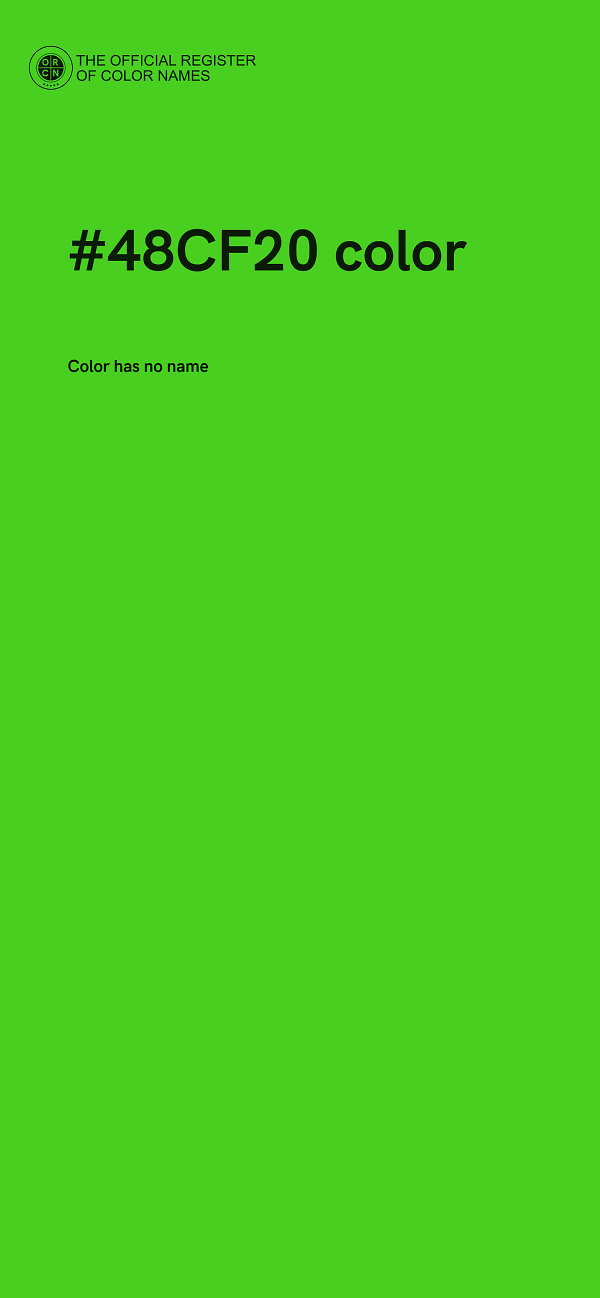 #48CF20 color image
