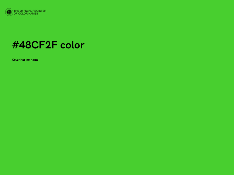 #48CF2F color image