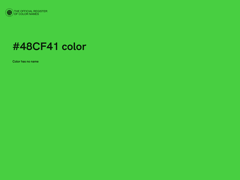 #48CF41 color image