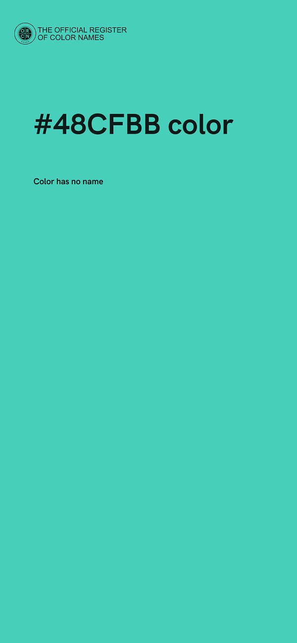 #48CFBB color image