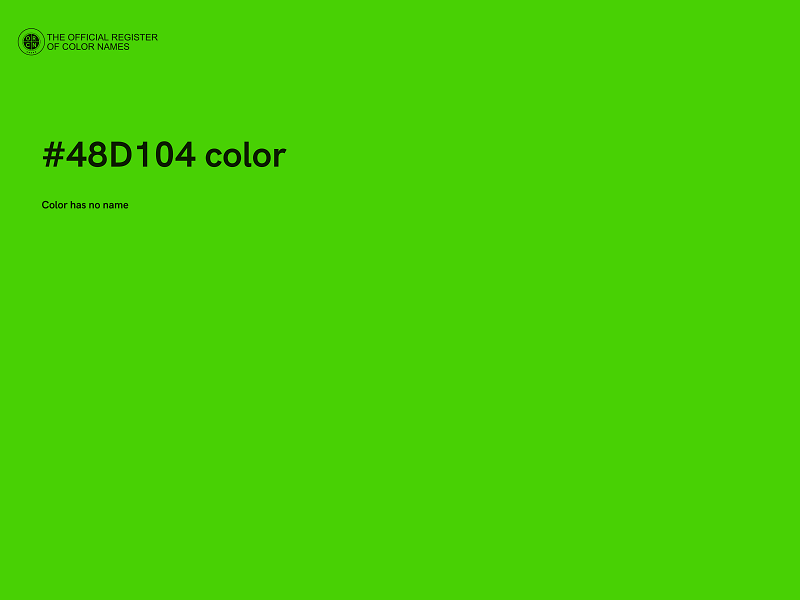 #48D104 color image