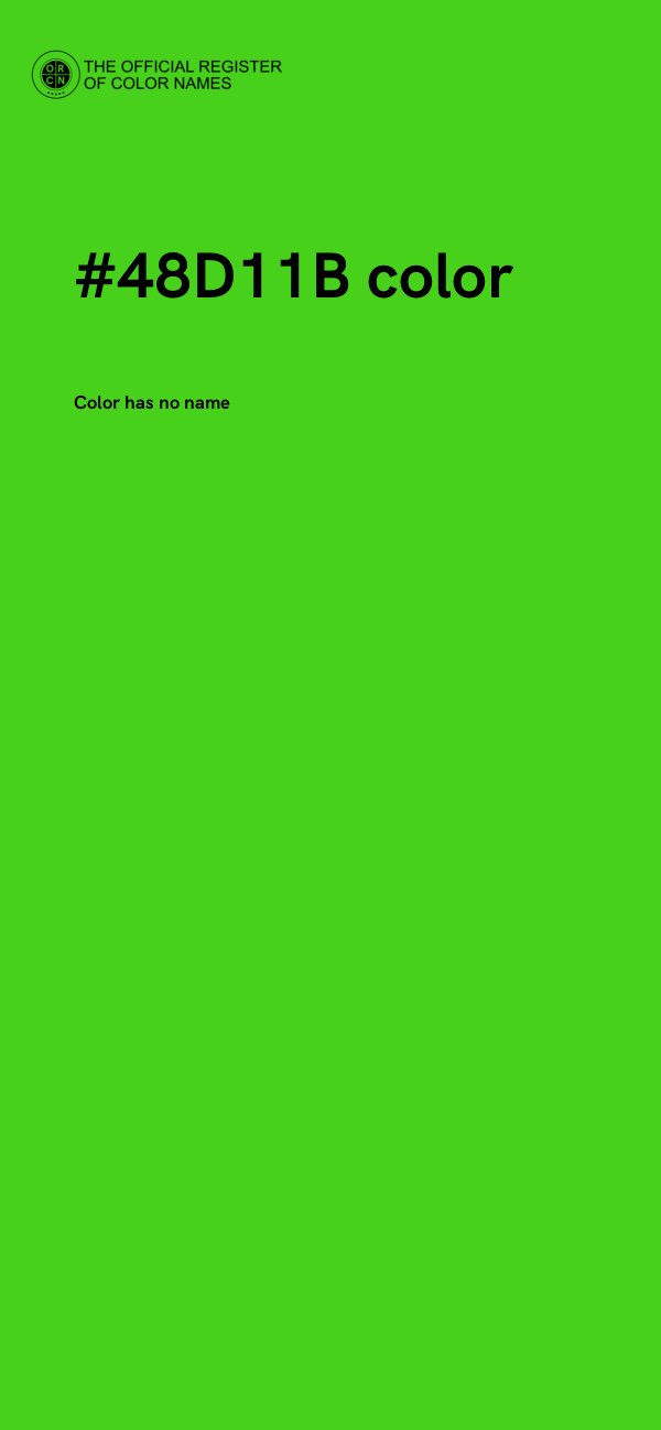 #48D11B color image