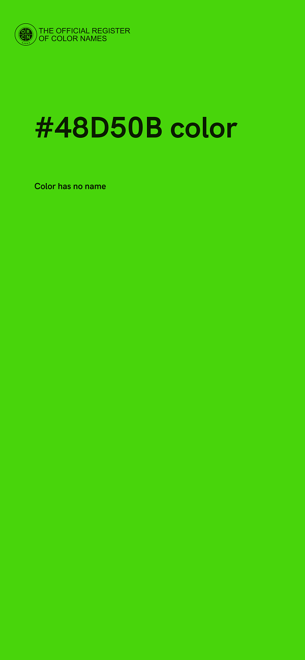 #48D50B color image