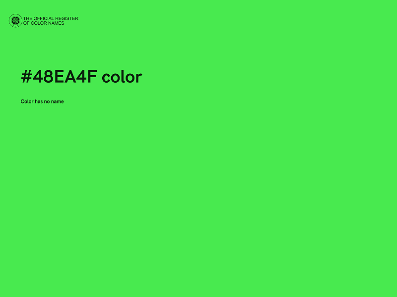 #48EA4F color image