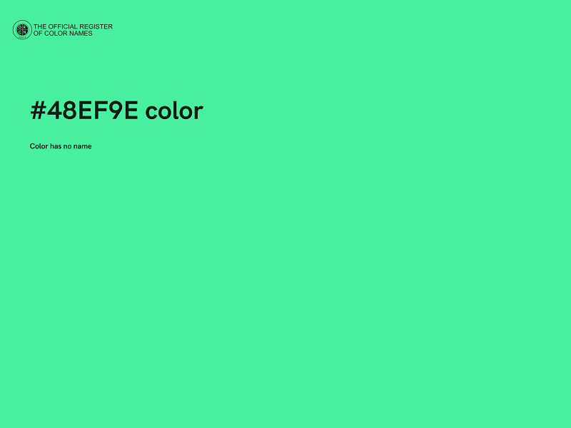 #48EF9E color image