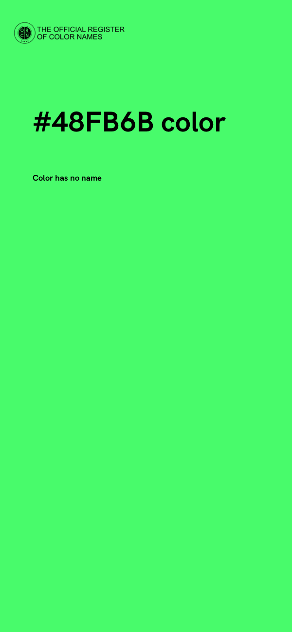 #48FB6B color image