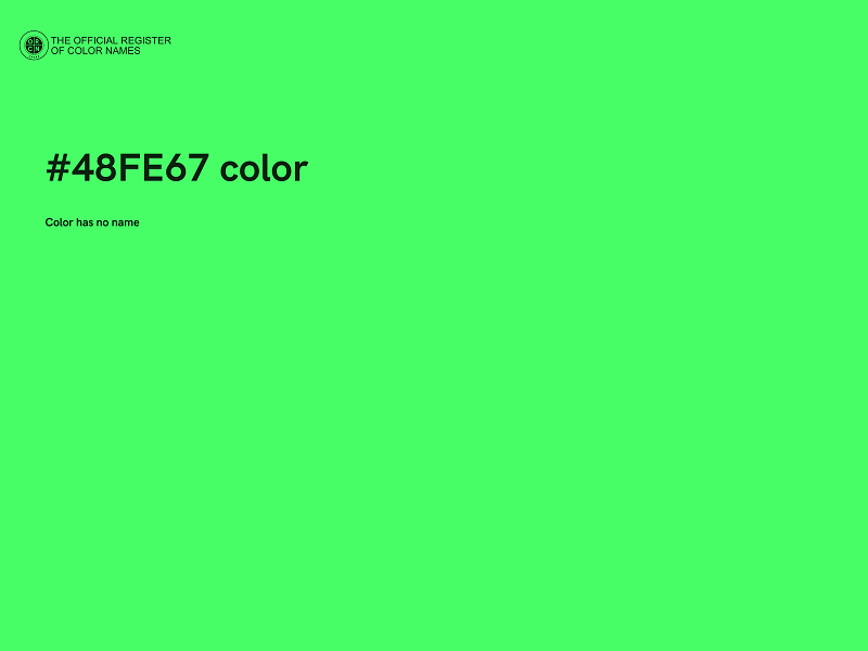 #48FE67 color image