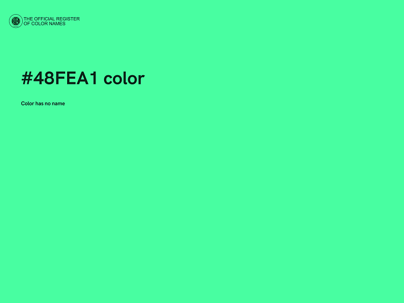 #48FEA1 color image