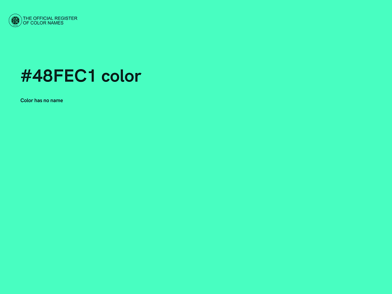 #48FEC1 color image