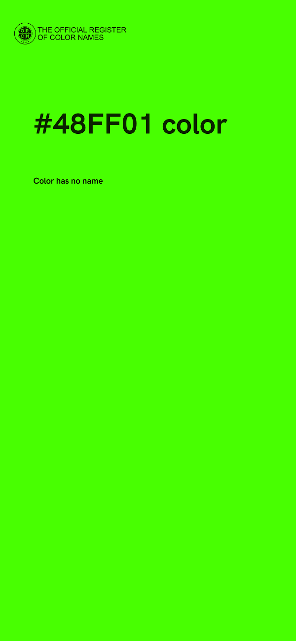 #48FF01 color image