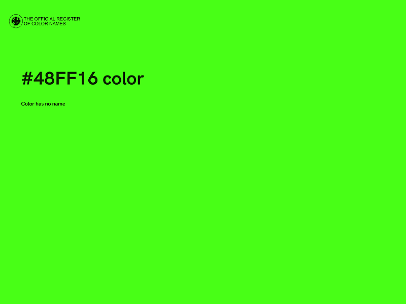 #48FF16 color image