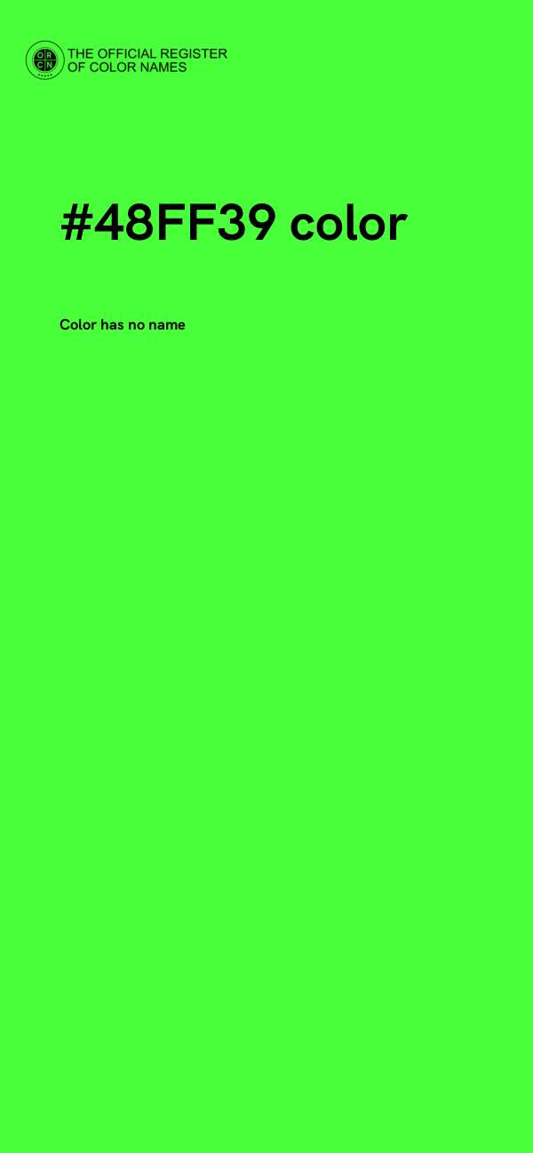 #48FF39 color image