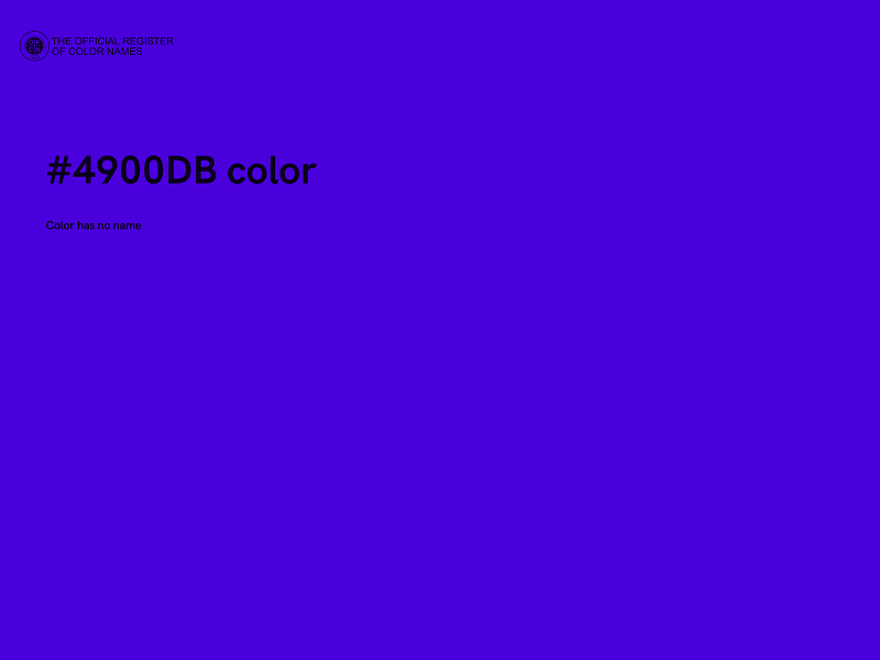 #4900DB color image