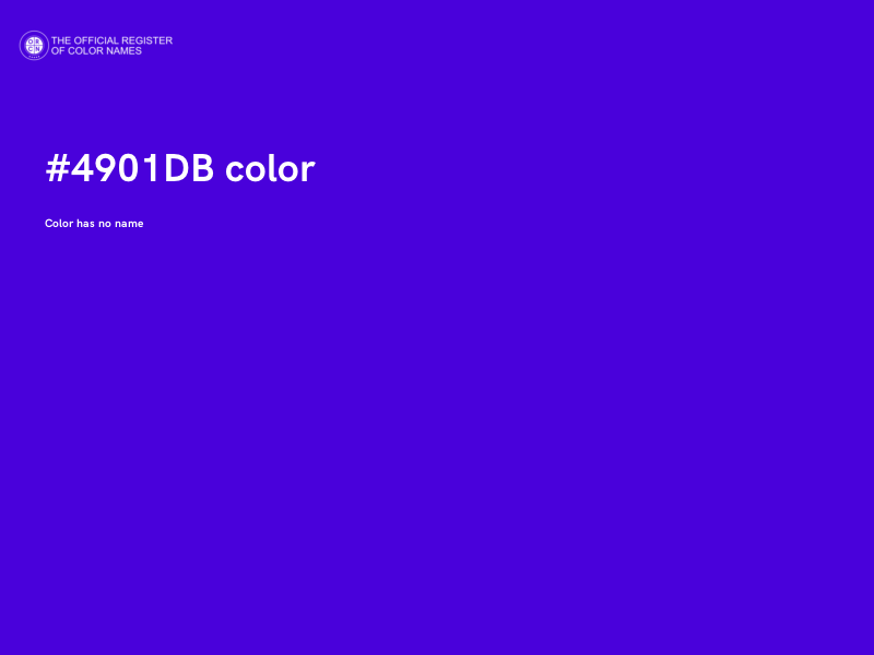 #4901DB color image