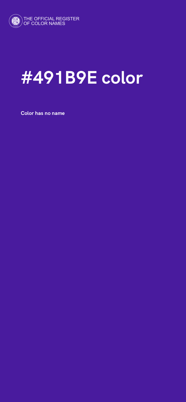 #491B9E color image