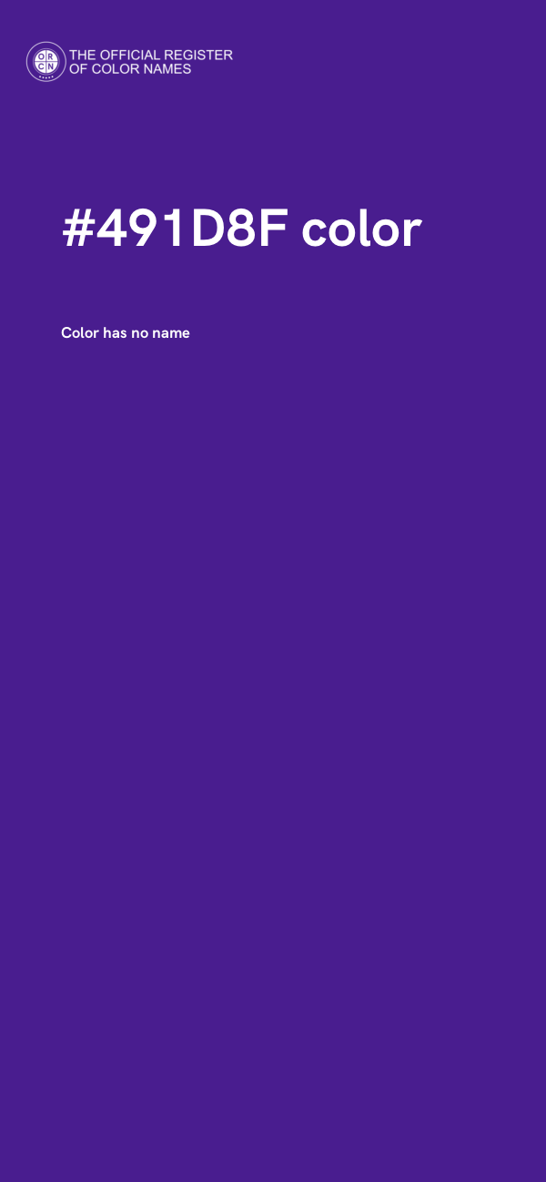 #491D8F color image