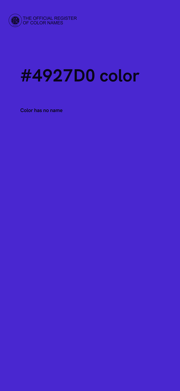 #4927D0 color image