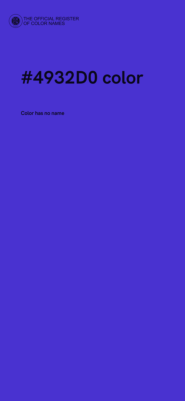 #4932D0 color image