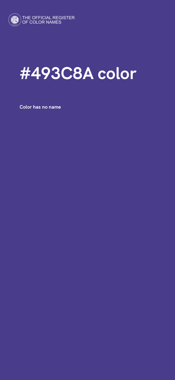 #493C8A color image