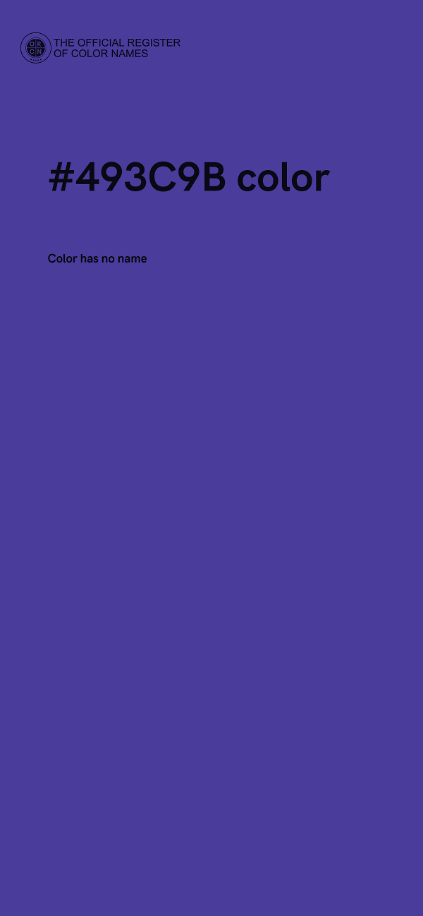 #493C9B color image