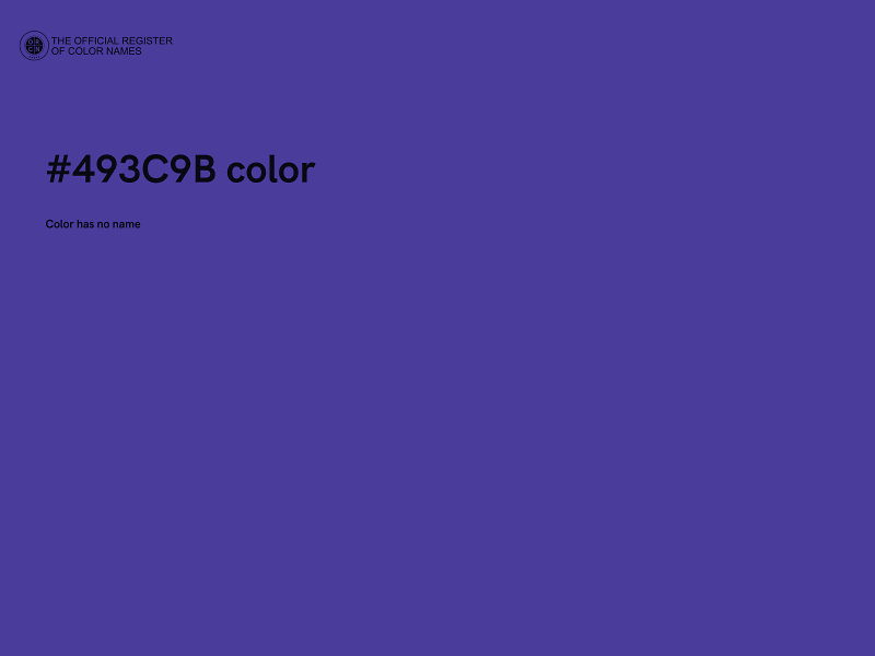 #493C9B color image