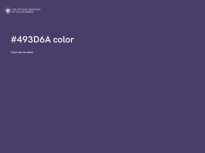 #493D6A color image