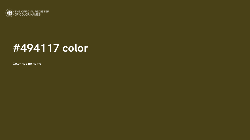 #494117 color image
