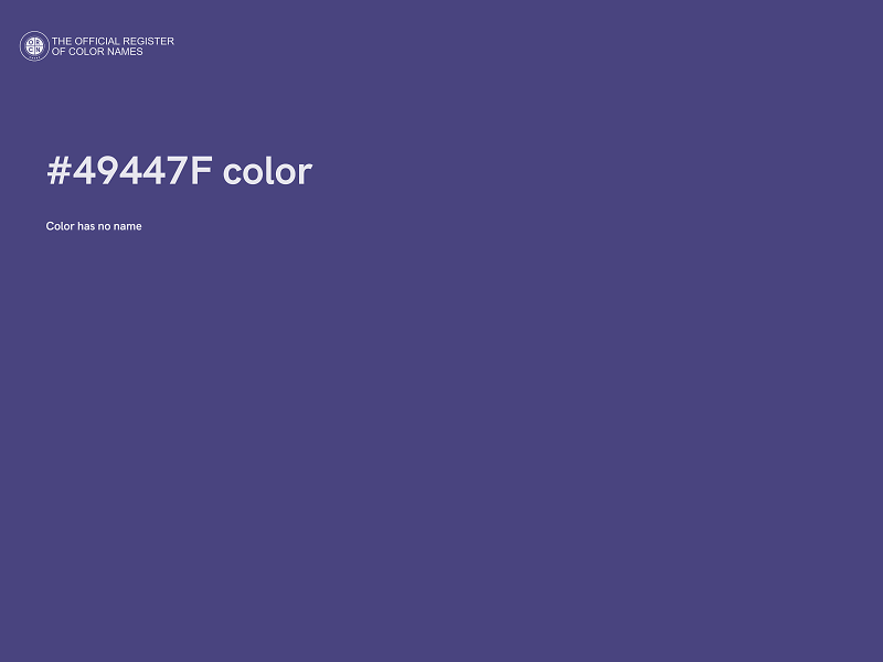 #49447F color image