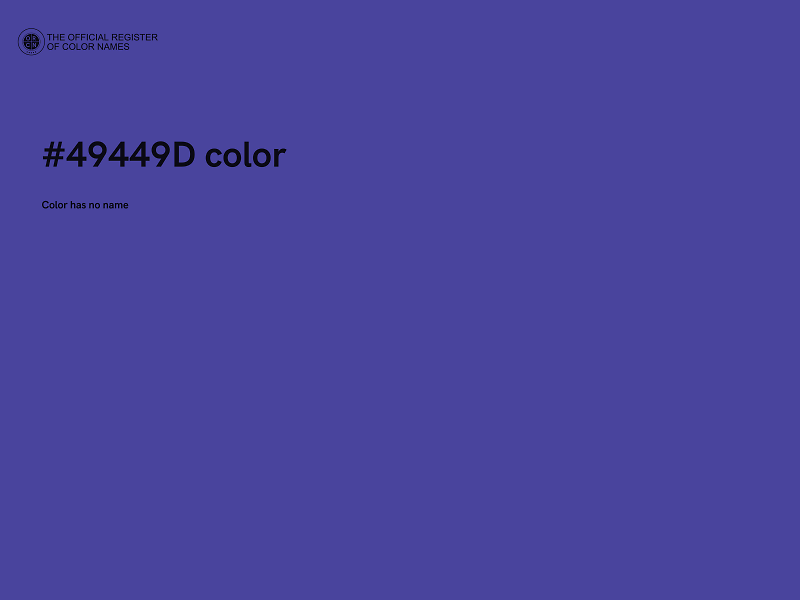 #49449D color image