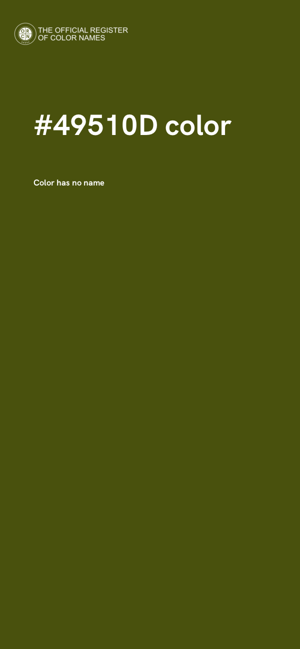#49510D color image