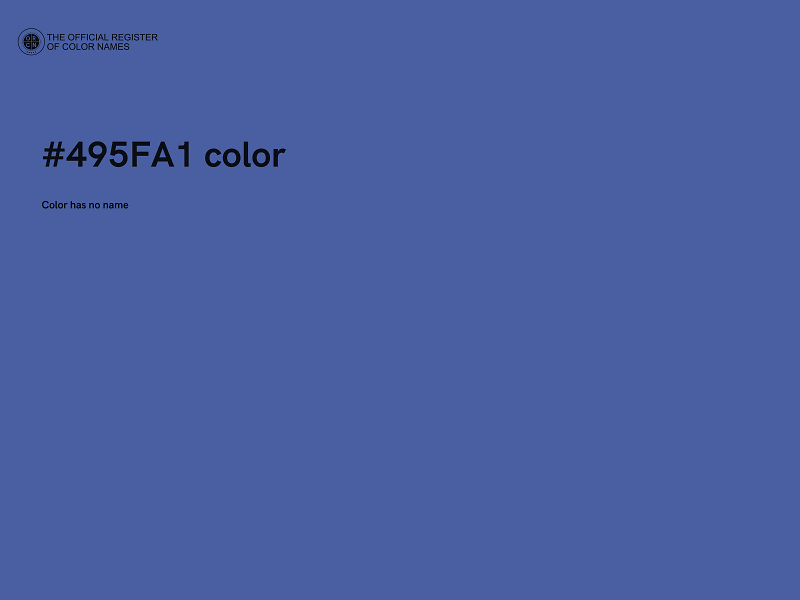 #495FA1 color image