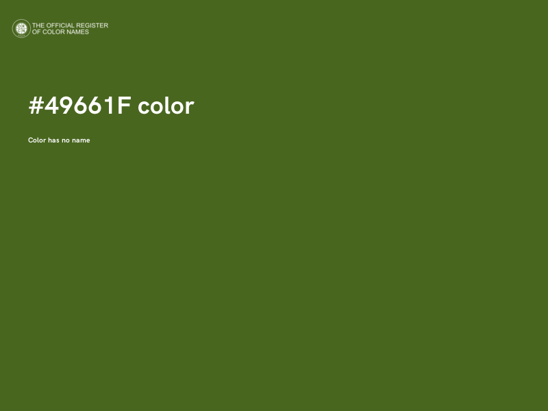 #49661F color image